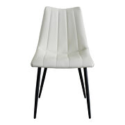 Alibi Contemporary dining chair ivory-m2