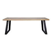Scandinavian rectangular dining table main photo