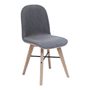 Scandinavian dining chair gray-m2