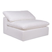 Clay S (Cream) Scandinavian slipper chair livesmart fabric cream
