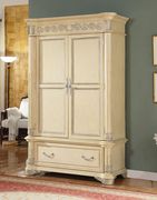 Traditional armoire w/ real marble tops main photo