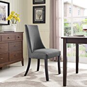 Dining side chair in gray