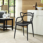Dining armchair in black main photo