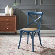 Dining side chair in harbor