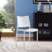 Dining side chair in white main photo