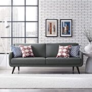 Verve (Gray) Upholstered fabric sofa in gray