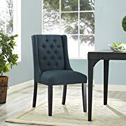 Baronet (Azure) Fabric dining chair in azure