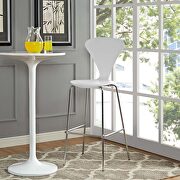 Passage (White) Dining bar stool in white