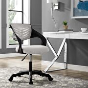 Mesh office chair in gray main photo