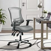 Calibrate (Gray) Mesh office chair in gray