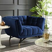 Adept (Blue) Performance velvet accent / casual style chair