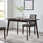 Rectangle dining table in cappuccino main photo