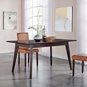Oracle 59 Rectangle dining table in cappuccino