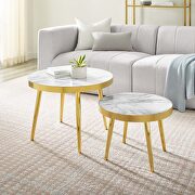 Nesting tables in gold