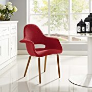 Aegis (Red) Dining armchair in red