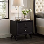 Nightstand or end table in cappuccino