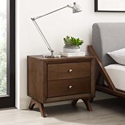 Nightstand or end table in walnut