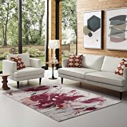Blume 4x6 Abstract floral area rug
