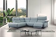 Challenger LF Gray sectional sofa w/ optional swivel chair