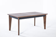 Stylish contemporary dining table w/ extension