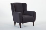 Gray brown casual style accent chair main photo