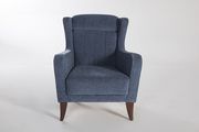 Basic blue accent chair in modern style main photo