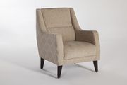Accent cream fabric casual style chair main photo