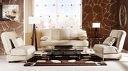 Modern affordable beige fabric sleeper sofa bed main photo