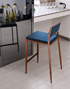 Clifton counter stool teal blue main photo