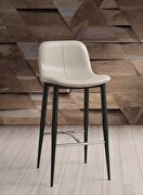 Franklin counter stool, beige fabric