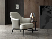 Sunizona leisure chair in light gray water proof fabric main photo