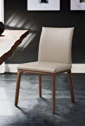 Stella II (Taupe ) Stella dining chair, taupe faux leather