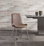 Aileen (taupe) Aileen dining chair taupe faux leather