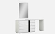 Kimberly single and double dresser extension white main photo