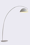 Calvin (White) Floor lamp white aluminum