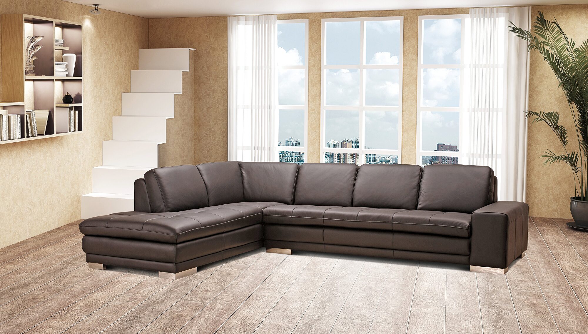 Sectional Sofa Block Lhf