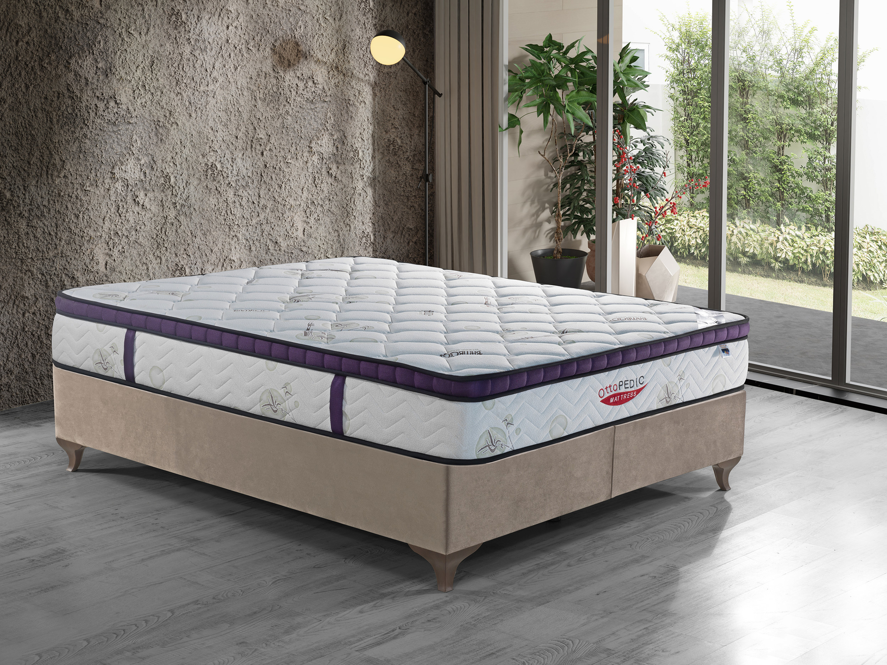 bamboo euro top mattress