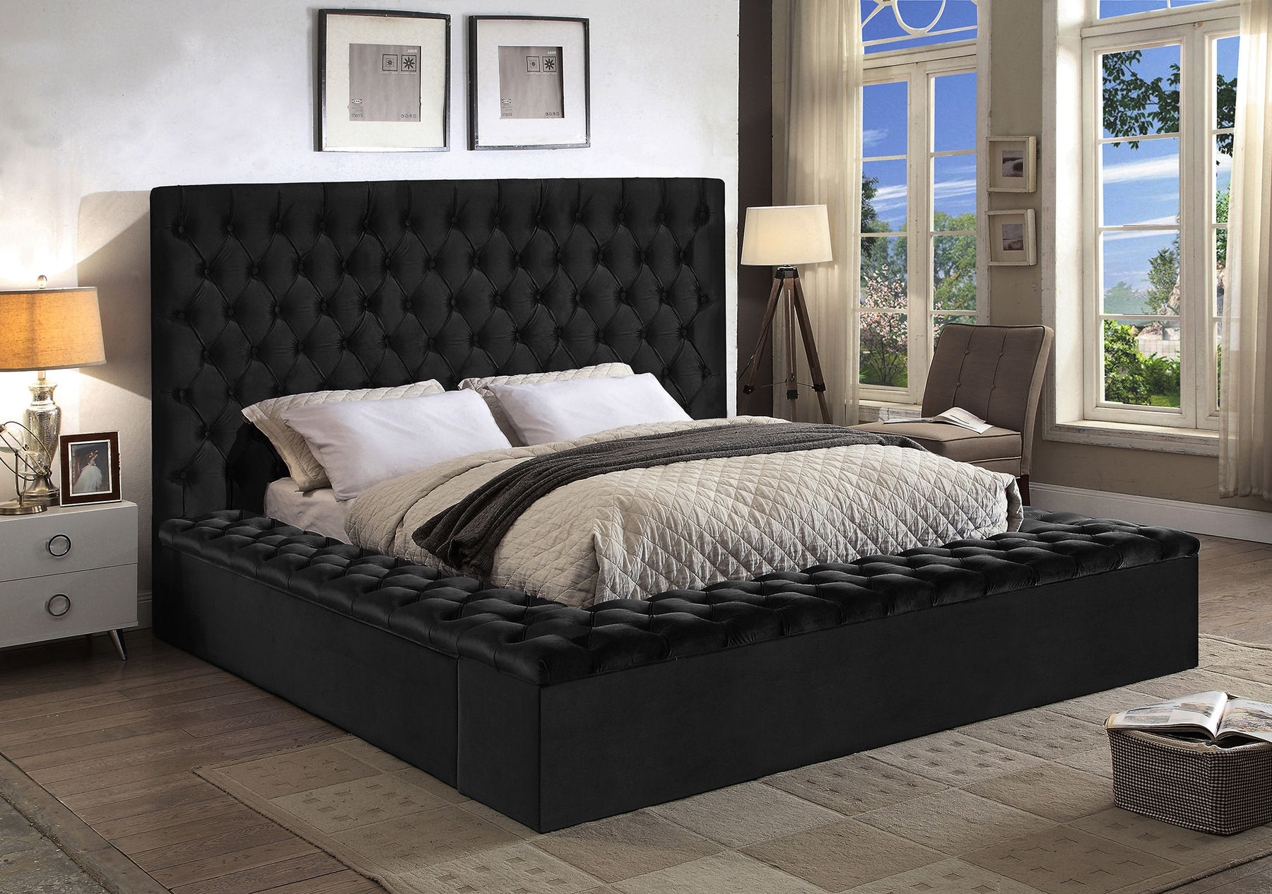 King Size Beds Comfyco Furniture, Black King Size Bed Frame