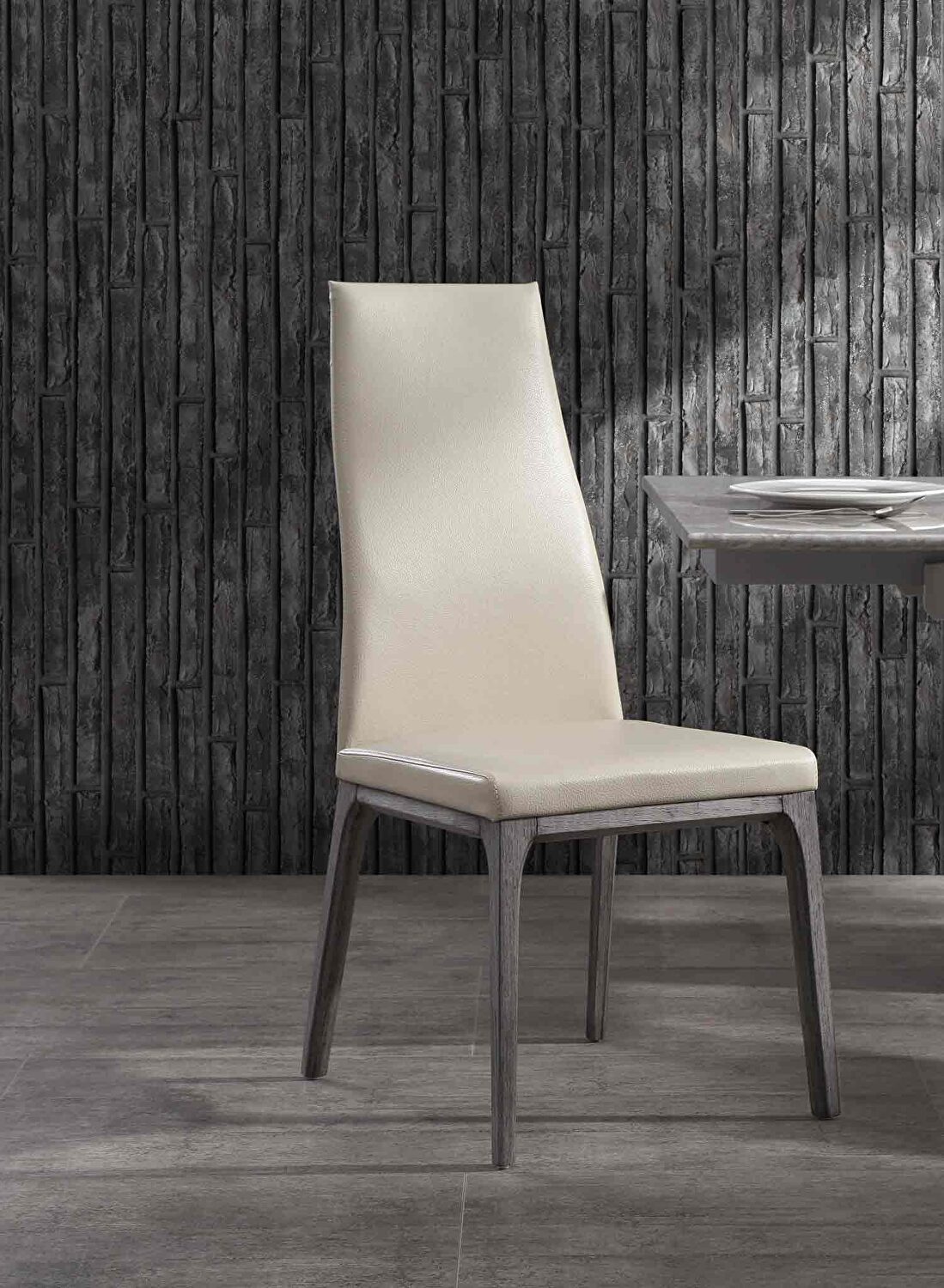whiteline modern outdoor living on Ricky Taupe Dining Chair Dc1305p Grytau Whiteline Dining Chairs Comfyco Furniture